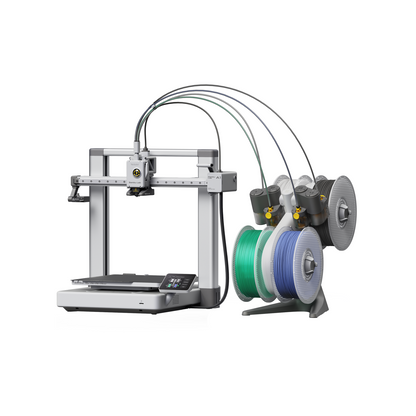 Bambu Lab A1 Combo – Impresora 3D Multicolor con AMS Lite, Calibración Automática, Compensación de Flujo, Silenciosa