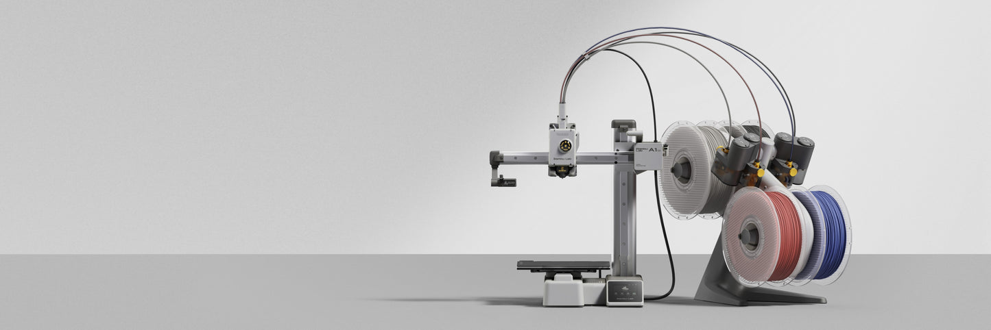Bambu Lab A1 Mini Combo – Impresora 3D Multicolor con AMS Lite, Calibración Automática, Compensación de Flujo, Silenciosa