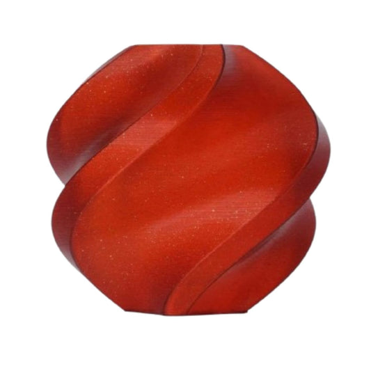 Filamento 3D Bambu Lab PLA Sparkle Rojo Carmesí 1.75mm – 1kg | Efecto Brillante y Alta Precisión de Impresión
