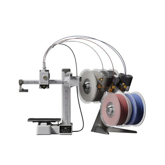 Bambu Lab A1 Mini Combo – Impresora 3D Multicolor con AMS Lite, Calibración Automática, Compensación de Flujo, Silenciosa